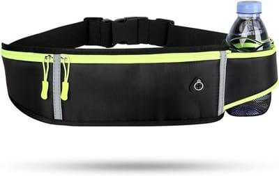 Waterdichte Hardloopriem voor Hiking, Fitness en Reizen - Elastische Pocket Accessoires voor Mannen en Vrouwen