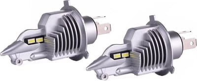 TLVX H4 Perfect Fit LED Canbus / Plug and Play / 12V / Auto / Motor / Scooter / LED koplamp / Perfecte pasvorm / 6000K wit licht / Dimlicht Grootlicht