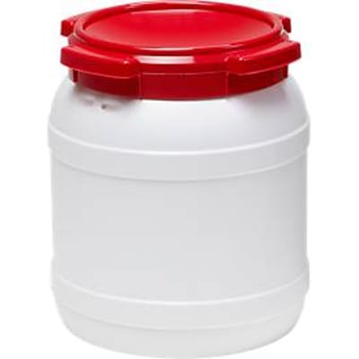 Vat met wijde hals, HDPE, 15,4 l