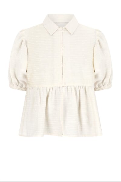 NoBell' - Tiggs Blouse - Pearled Ivory - Maat 134-140