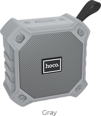 Hoco draadloze bluetooth speaker BS34 Grijs
