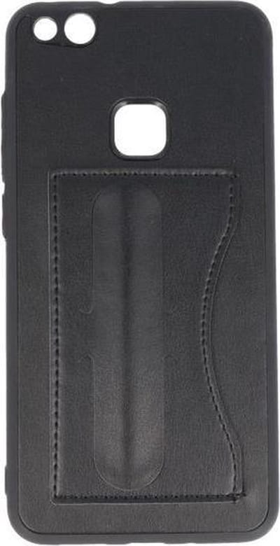BestCases.nl Huawei P10 Lite Stand TPU back case hoesje Zwart