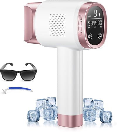 Laser Ontharingsapparaat - IPL Ontharing - Mannen & Vrouwen - wit en Roze