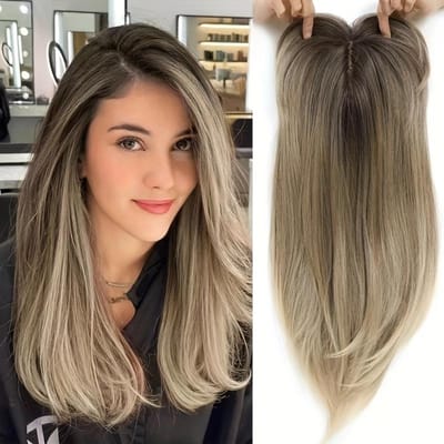 Synthetische haarpruiken, steil golvend, dagelijks feestpruik met pony aan de zijkant voor dames, natuurlijk haar gray