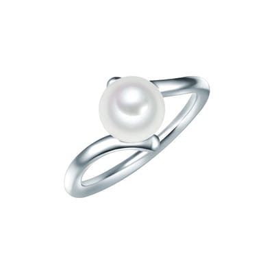 Valero Pearls Dames Lady Ring 925 Zilver zoet water Parel 50 Zilver 32018589