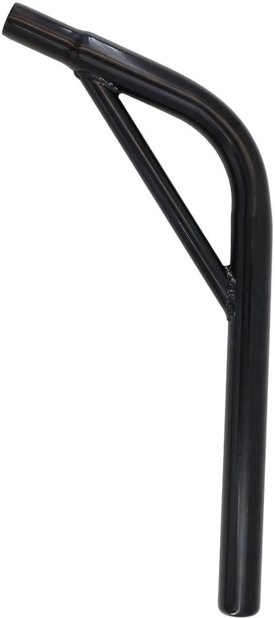 Dailygoods- Zadelpen met Lay-Back Design - Stalen Zadelpen - Eenvoudige Installatie - Afmetingen 22,2/25,4/27,2 mm - Duurzaam Materiaal - Perfect voor BMX - Fiets Zadel