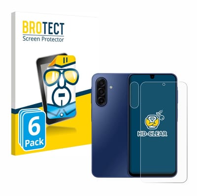 BROTECT - Screenprotector voor Samsung Galaxy A17 5G (Voor+Camera) - Folie Beschermfolie transparant 6 Stuks