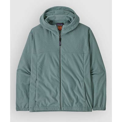 Patagonia Textured Fleece Jas blauw