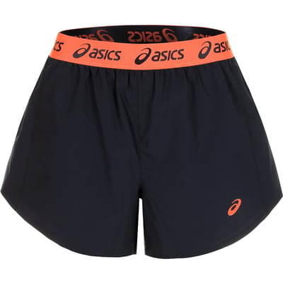 ASICS Shorts Dames-Donkerblauw,Koraal