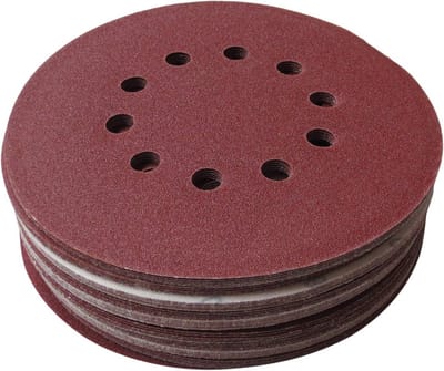25 schuurschijven Ø215 mm 10 gaten P180 voor slijpmachines