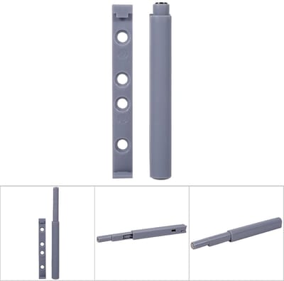 Dailygoods- Demper Push to Open Systeem - 10 Stks/Pack - ABS Kastdeur - Zachte Sluiting - Magnetische Druksluitingen - Eenvoudig te Installeren - Deurvergrendeling