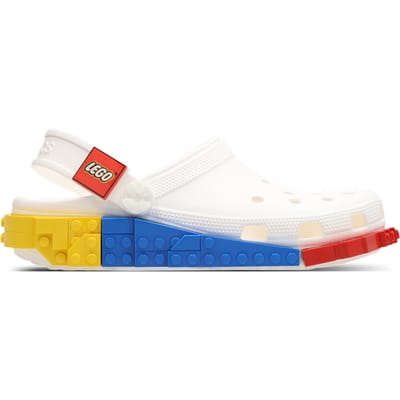 Crocs Clog Slippers en Sandalen Heren - Wit - Maat 46-47 - Rubber