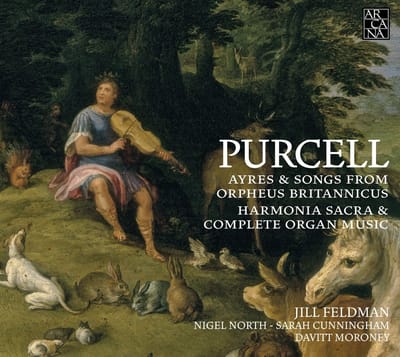 Jill Feldman, Nigel North, Sarah Cunningham, Davitt Moroney - Purcell: Ayres & Songs From Orpheus Britannicus | Harmonia Sacra & Complete Organ Music (2 CD)