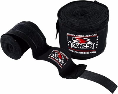 Hand Wraps Boksen - Binnenhandschoenen Boksen - Bescherming Handen - 100% Katoen - 3.5 Meter - Zwart
