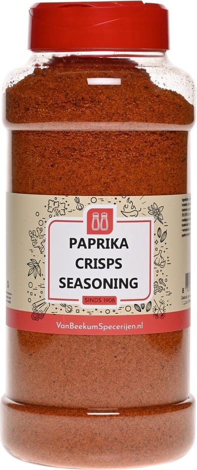 Van Beekum Specerijen - Paprika Crisps Seasoning - Strooibus 600 Gram