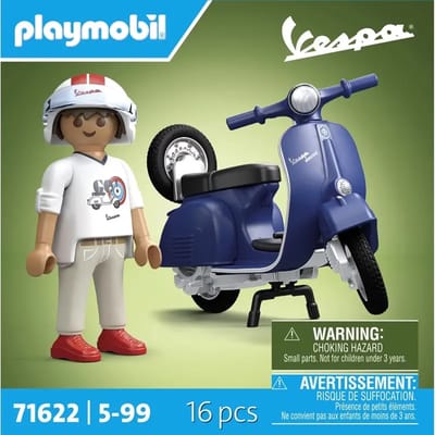 PLAYMOBIL 71622 1969 Vespa 150 Sprint Veloce blauw Bouwsets