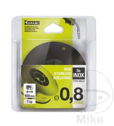 GYS Bobijn 100mm O0 8mm 1kg rvs- 5193086616
