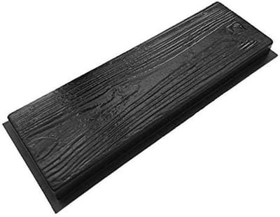Betonmal - Tuinpad mal - Tuin decoreren - Herbruikbaar ABS materiaal - 63 cm lengte - Zwart
