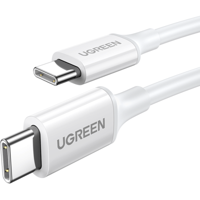 UGREEN USB 2.0 Type-C M-M datakabel wit 1 m compatibel met iPhone17/16/15 en andere telefoons
