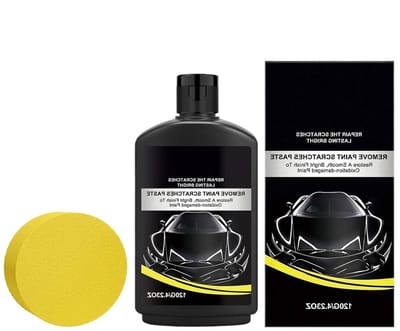 Auto Kratzer Reparatur Paste - 120g Politur Creme | Kratzer Entferner Für Fahrzeuglack Inkl, Lackpflege Für Auto Boot Motorrad & SUV, Swirl-Reparatur Zur Glanz-Wiederherstellung, Universal