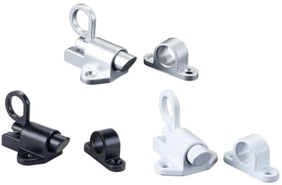 Dailygoods- Deurgrendel Automatische Veiligheidsslot - Schuifgrendel - Zinklegering - 3 Stuks - Eenvoudig te Installeren - Duurzaam Design - Deurslot