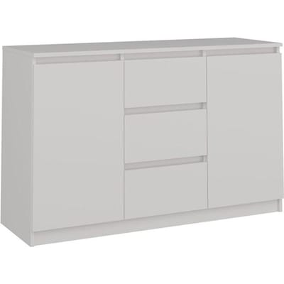 kledingkast - Ladekast 120cmx75cm Witk