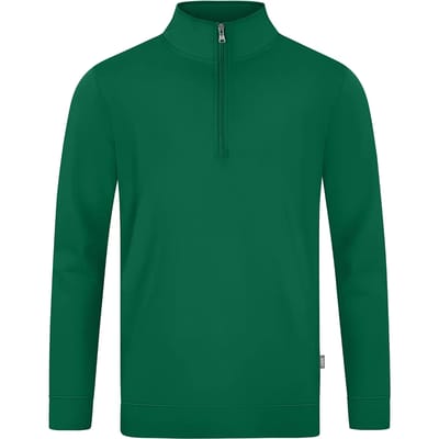 Jako Doubletex Ziptop Heren - Groen | Maat: 3XL