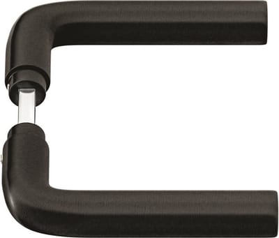 Deurkruk - Zwart - Aluminium - Axa - AXA 6140 All Black Deurklinken Zwart