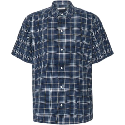 Shirt KnowledgeCotton Apparel Seersucker - GOTS/Vegan