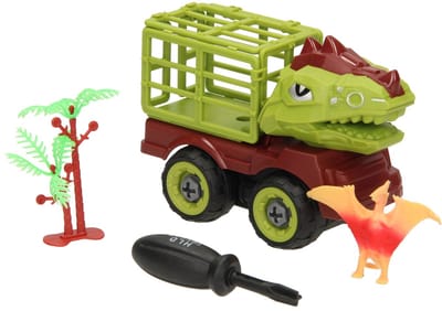 Bouw Auto Dino met Kooi
