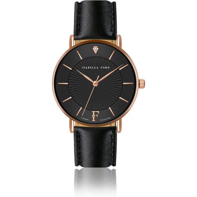 Lederen horloge voor vrouwen Isabella Ford Naomi