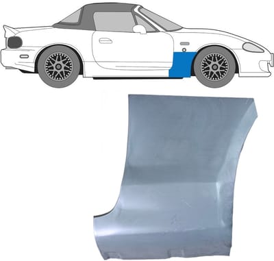 Reparatiepaneel voorspatbord voor Mazda MX-5 1998-2005 / Rechts