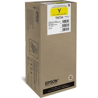 Epson T9734 inktcartridge geel hoge capaciteit (origineel)