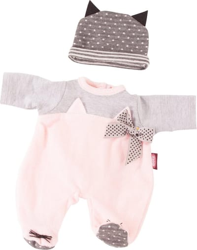 Gotz Boutique, combi ""Cosy cat"", babypoppen 30-33 cm (Inhoud: 2-delig)