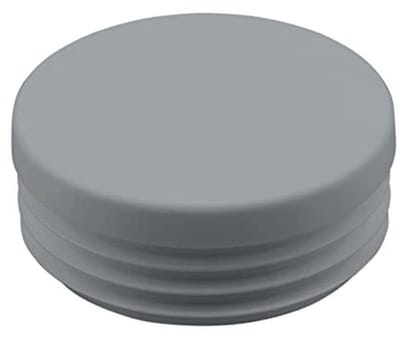 Ronde kunststof meubelglijders en beschermkappen - 10 stuks (buitendiameter 60 mm)