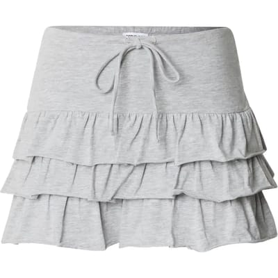 Urban Classics - Volants Jersey Korte rok - XS - Grijs