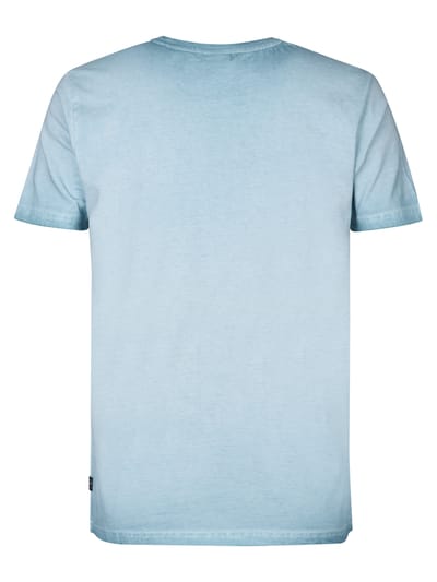 Petrol Industries - Heren Logo T-shirt Ponce - Blauw - Maat S