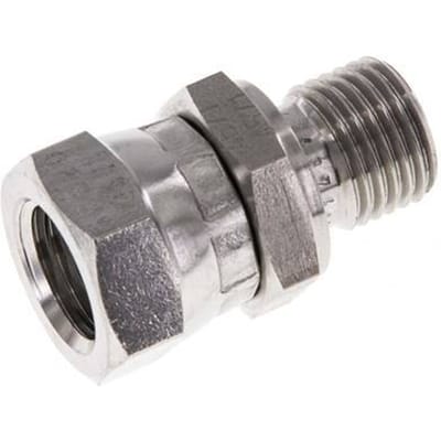 G 1/4'' F/M RVS Neusstuk 350 Bar - Hydrauliek - FL2S-FM-ST-014G-I