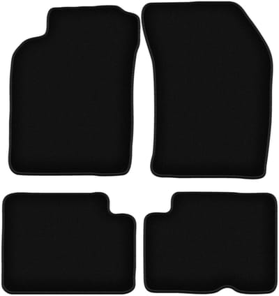 BASIC zwarte veloursmatten voor: Nissan Almera N15 hatchback, sedan (1995-2000)