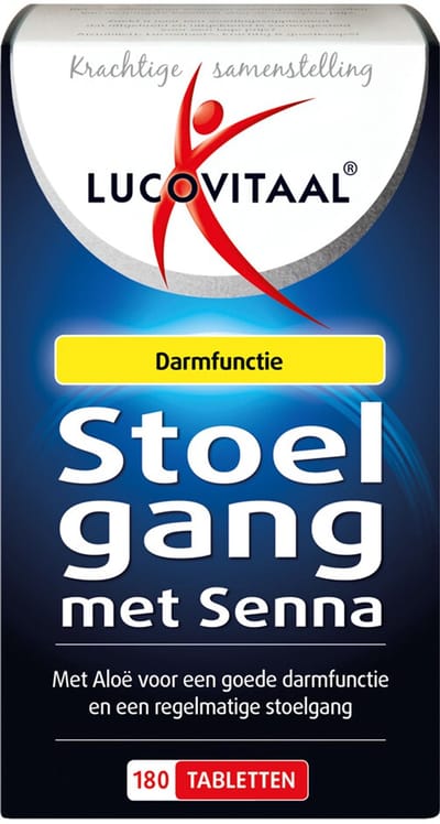 Lucovitaal Stoelgang met Senna - 3 x 180 tabletten - Voordeelverpakking