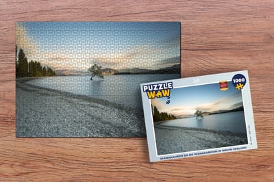 Puzzel Meer - Boom - Steen - Legpuzzel - Puzzel 1000 stukjes volwassenen
