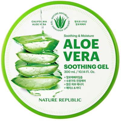 Nature Republic Soothing & Moisture Aloë Vera 92% verzachtende gel 300ml (Kan)