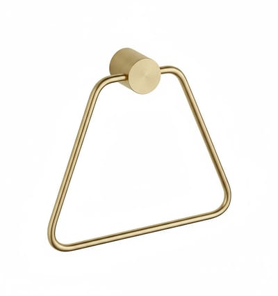 Rea 5810 Tomi - Handdoekhouder - Geborsteld Goud - 21X4X16Cm