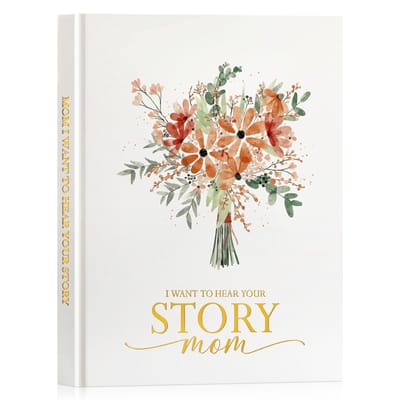 Dailygoods- Reisdagboek met meer dan 270 prompts - Hardcover - Aandenken aan moeder - Moederdag - Notitieboek A5 - Verhaal invullen - Verhaalboek