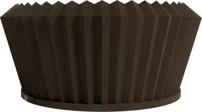 Fiastra Fiorella Sleutelbakje - Zwart - Stijlvolle Organizer voor Sleutels en Kleine Spullen - Duurzaam en Modern Design
