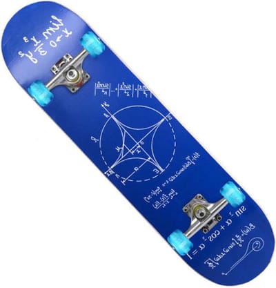Complete Skateboard - Longboard Board - Street Cruisen - Verlichte Wielen - 31 Inch - Creatief Ontwerp