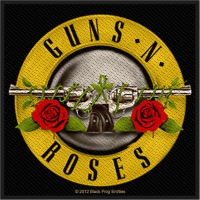 Guns N' Roses Bullet Logo Patch