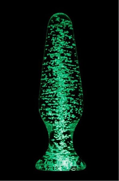 NS Novelties - Firefly Glass Tape Plug - Anal Toys Buttplugs Transparant