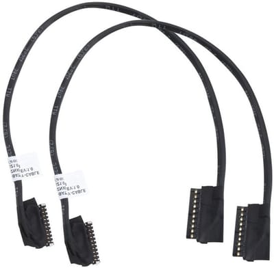 Laptop Computer Batterij Kabel Draad Vervanging - Compatibel met Latitude 5480 E5480 5280 5580 5590 5490 5491 - Dell - 2 Stuks