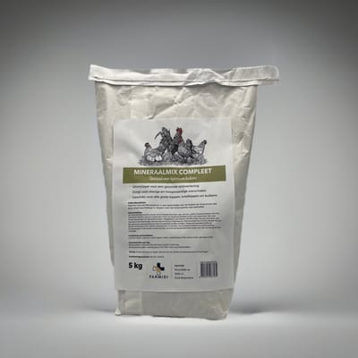 Farmidi Mineraalmix voor Kippen – Grit & Maagkiezel – Ondersteunt Spijsvertering & Stevige Eierschaal